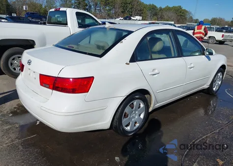 2010 Hyundai Sonata Gls from USA, damaged, VIN 5NPET4AC5AH646250